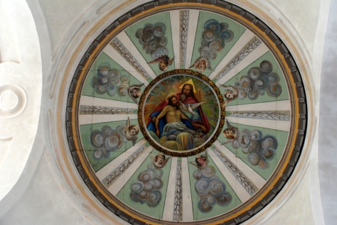 Troškūnų bažnyčia. Šv. Trejybės paveikslas